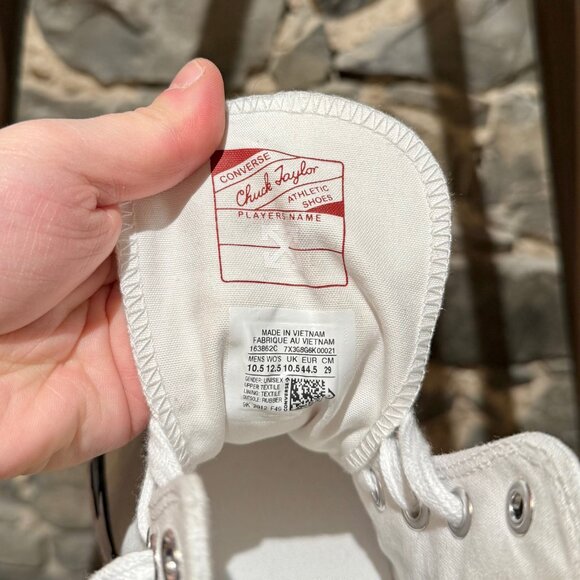 Converse X Off-White Chuck 70 Ivory High-top Sneakers - Picture 14 of 15